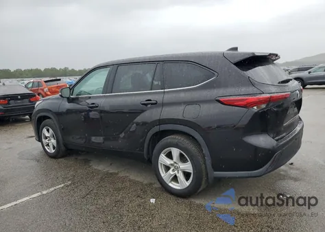 2021 Toyota Highlander L z USA, uszkodzony, nr VIN 5TDCZRBH0MS070708